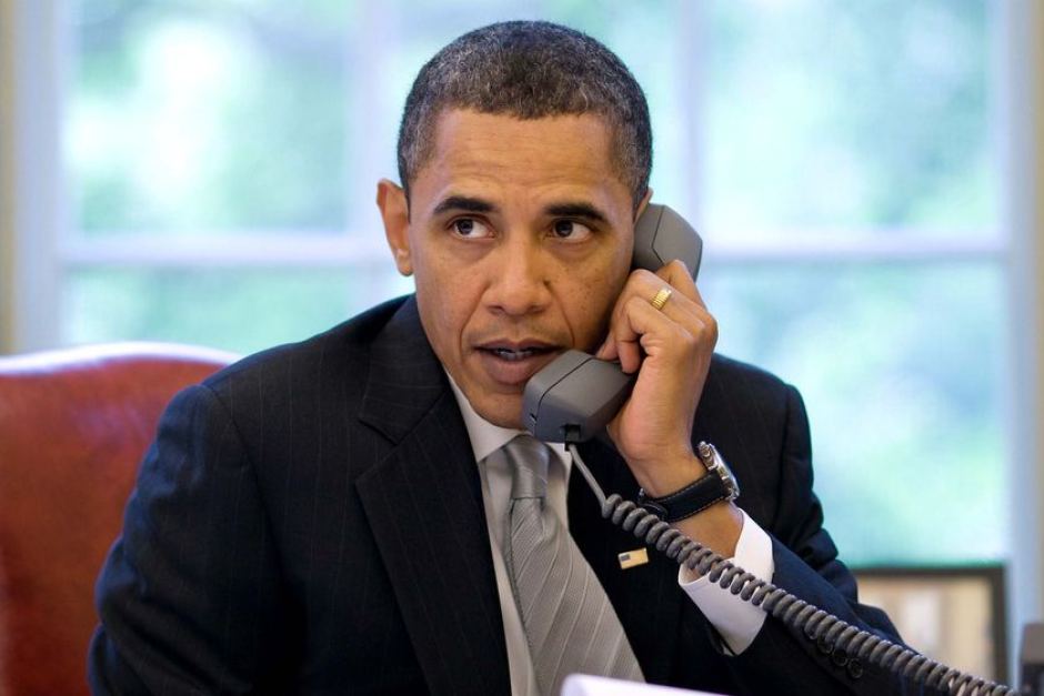 نواز شریف سے اوباما کی فون پر بات چیت